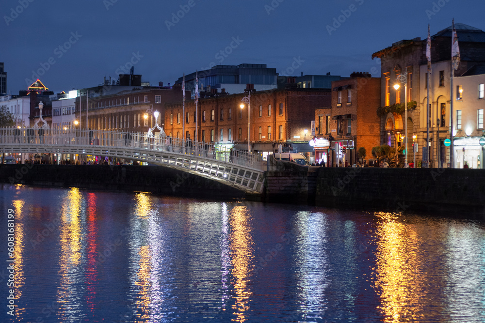 Fototapeta premium River Liffey in dublin city