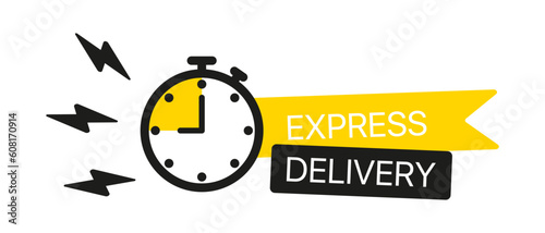 Experience the convenience of fast and efficient delivery with this collection of vector illustrations, showcasing the speed, reliability, and convenience of various delivery methods.