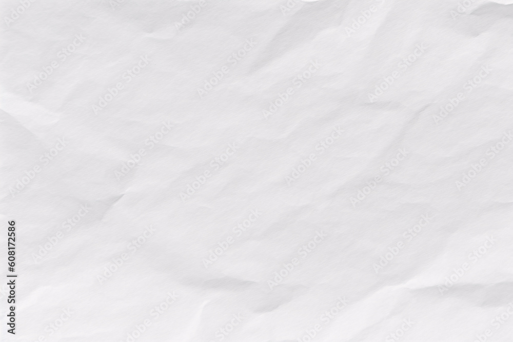 A white crumpled paper background. A white crumpled paper background.