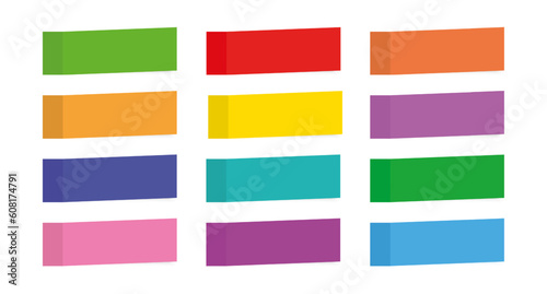 Keep your favorite pages within reach and stay organized with this collection of vector illustrations showcasing.