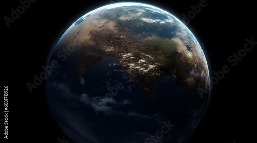 Planet Earth in Space
