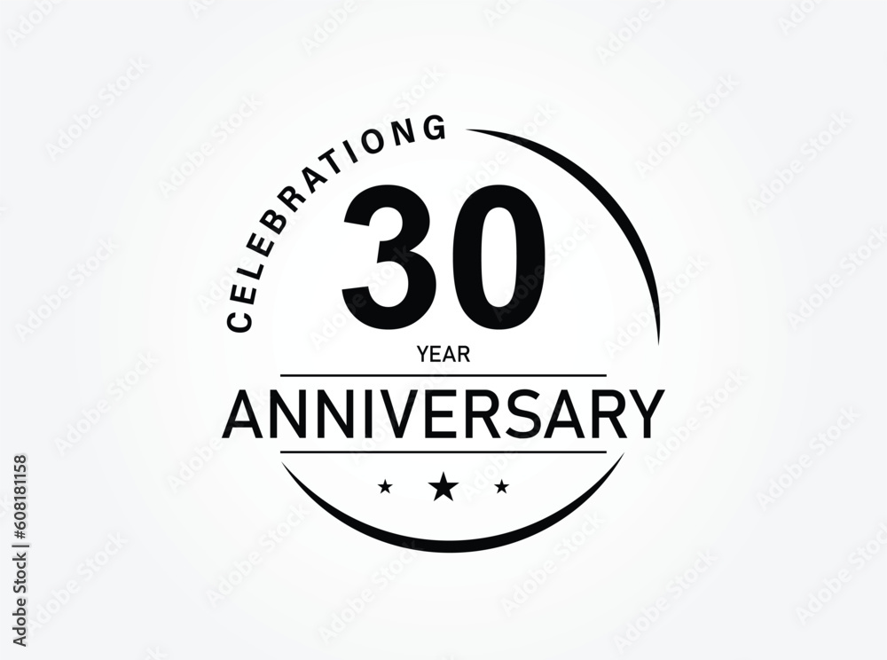 30Th Anniversary Logo