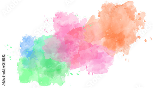 Art watercolor colorful ink.Painting brush stroke splatter splash splashing dirt artistic drawing. Paint on paper art brush and ink. Pastels nature soft light. Acrylic pastel beautiful soft smooth.