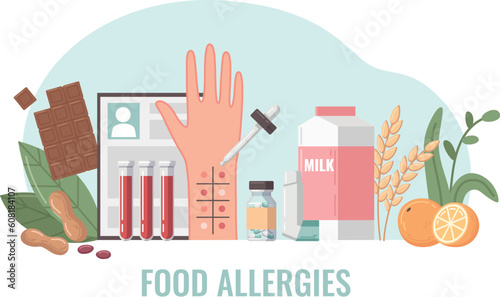 Food Nutrition Flat