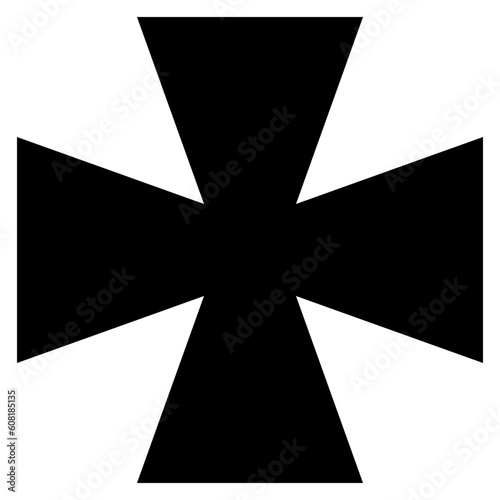 Cross icon. Christian symbol of christ