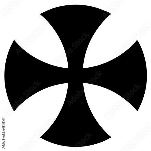 Cross icon. Christian symbol of christ