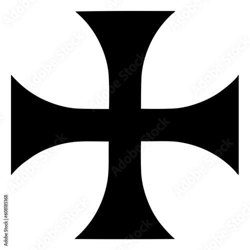 Cross icon. Christian symbol of christ