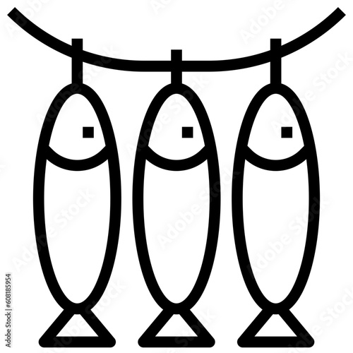 fish line icon,linear,outline,graphic,illustration