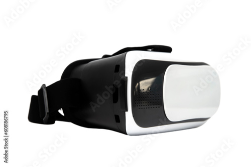 VR virtual reality glasses isolated on transparent background