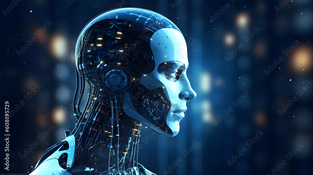 nursing, robot, Modern technology,Generative AI