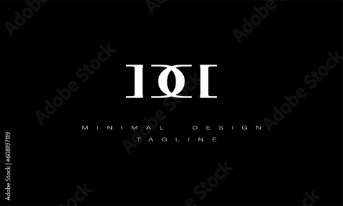 DD Minimal Logo Design Vector Art Illustration 