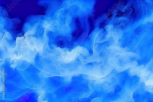 Blue smoke and light effects. Great for backgrounds, overlays, magic effects.