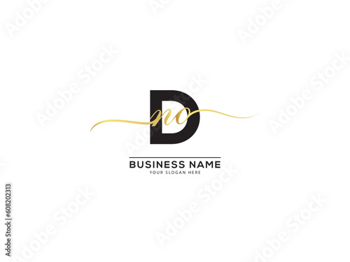 Dno, dno Signature Logo Design Illustration Image