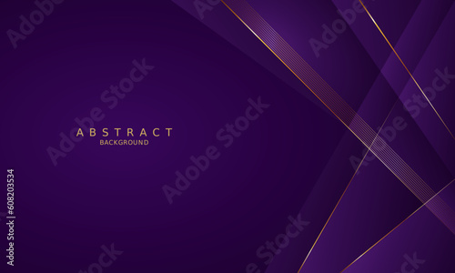  luxury premium purple background and gold line