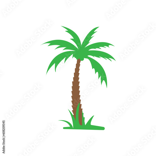 palm tree logo icon