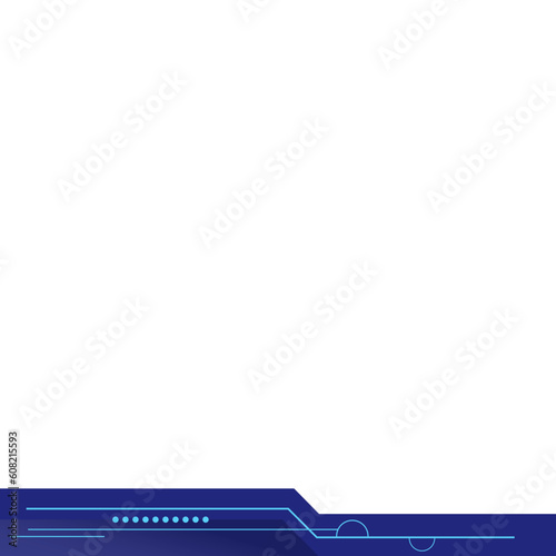 Free Download Technology Footer - GFXLoad