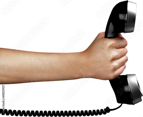 Handing Handset - Isolated