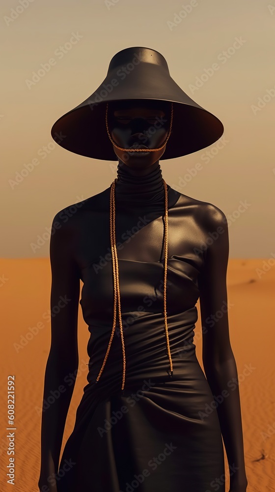 Illustration of a woman and abstract art, created as a generative artwork using AI. Illustration of a woman and abstract art, created as a generative artwork using AI.