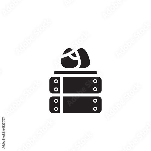 Dimsum Sesame Ball Solid Icon