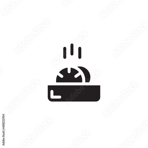 Dumpling Chinese Food Solid Icon