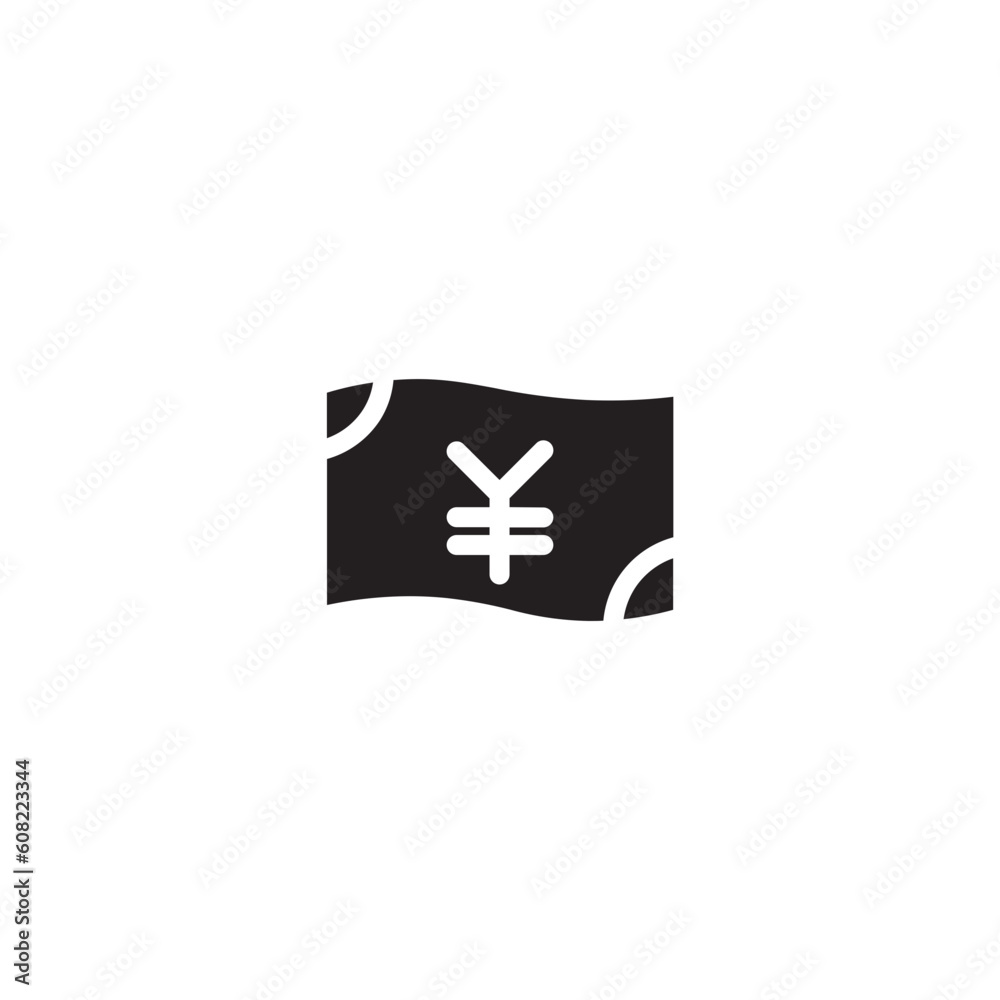 Obraz premium Money Chinese New Solid Icon