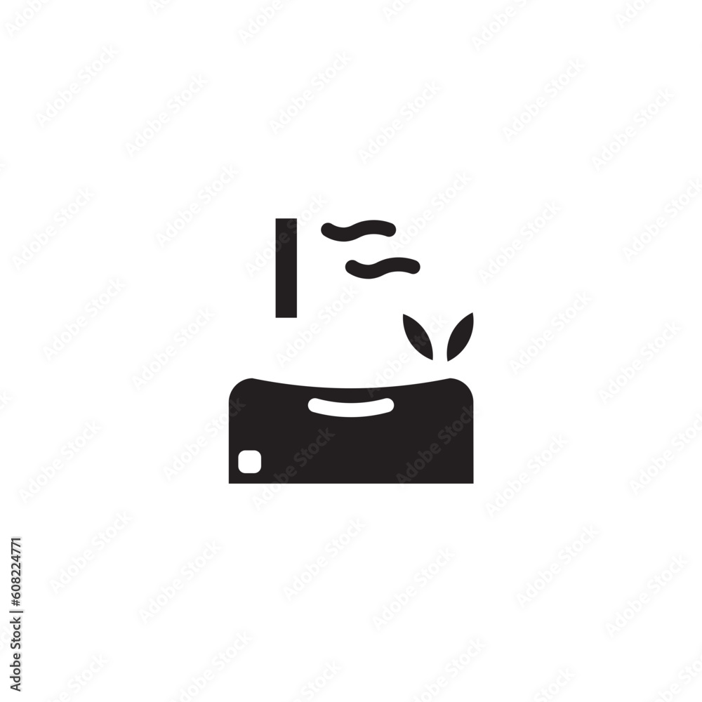 Beauty Relaxation Spa Solid Icon