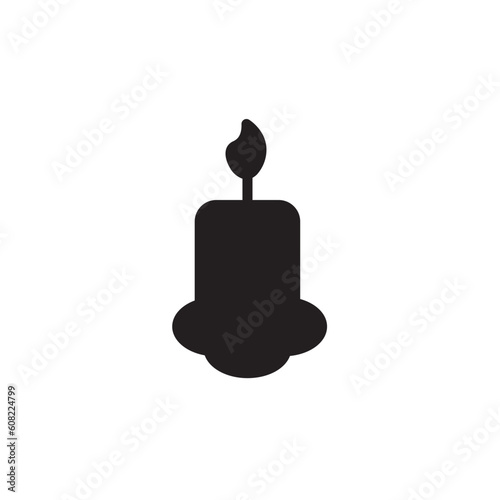Candle Healing Health Solid Icon