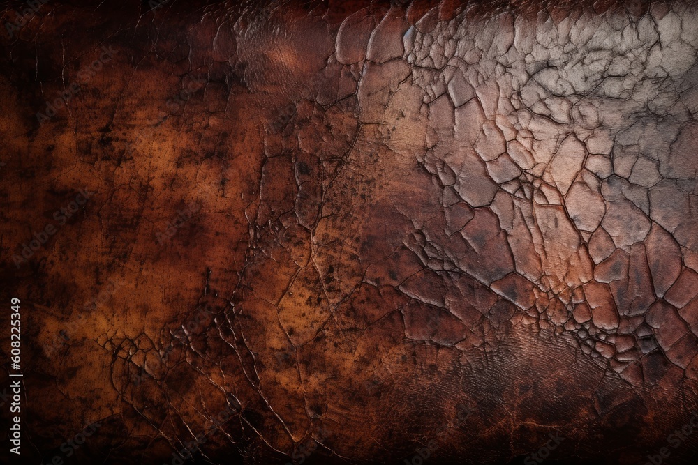 Aged leather texture background, Generative ai Aged leather texture background, Generative ai