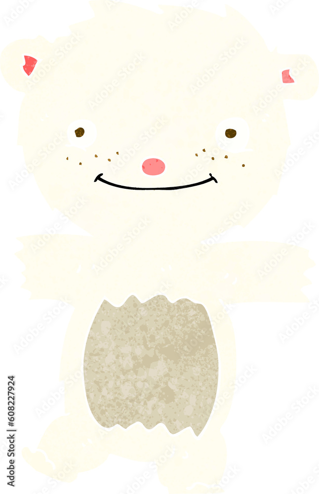 cartoon polar bear cub cartoon polar bear cub
