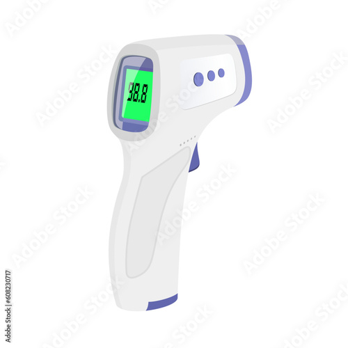 Medical Thermometer Vector illustration digital thermometer infrared vector image