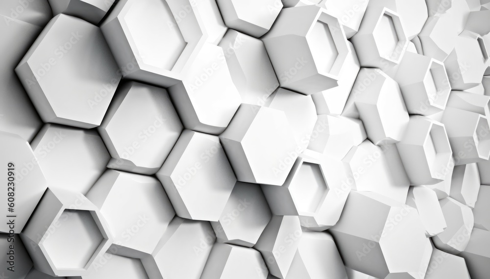 Fototapeta premium White background, Generative Ai