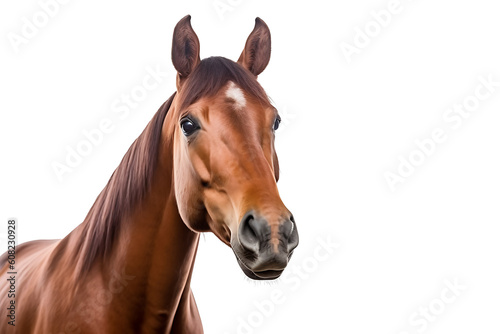 Obraz na płótnie horse isolated on white