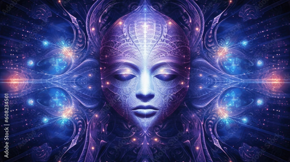 Venture into the mystical astral realm, where the vibrations of energy guide your ethereal journey. As your consciousness expands, you navigate through astral landscapes. Generated by AI.