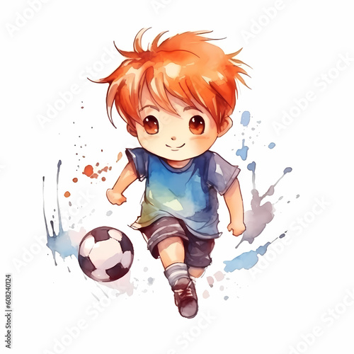 Boy with Football Ball © The Last Word