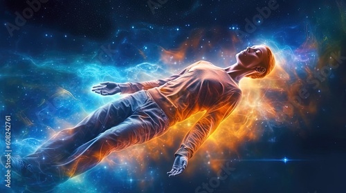 With the power of astral projection, one ventures into uncharted territories of the mind and spirit, traversing the ethereal realms of the unknown. Generated by AI.