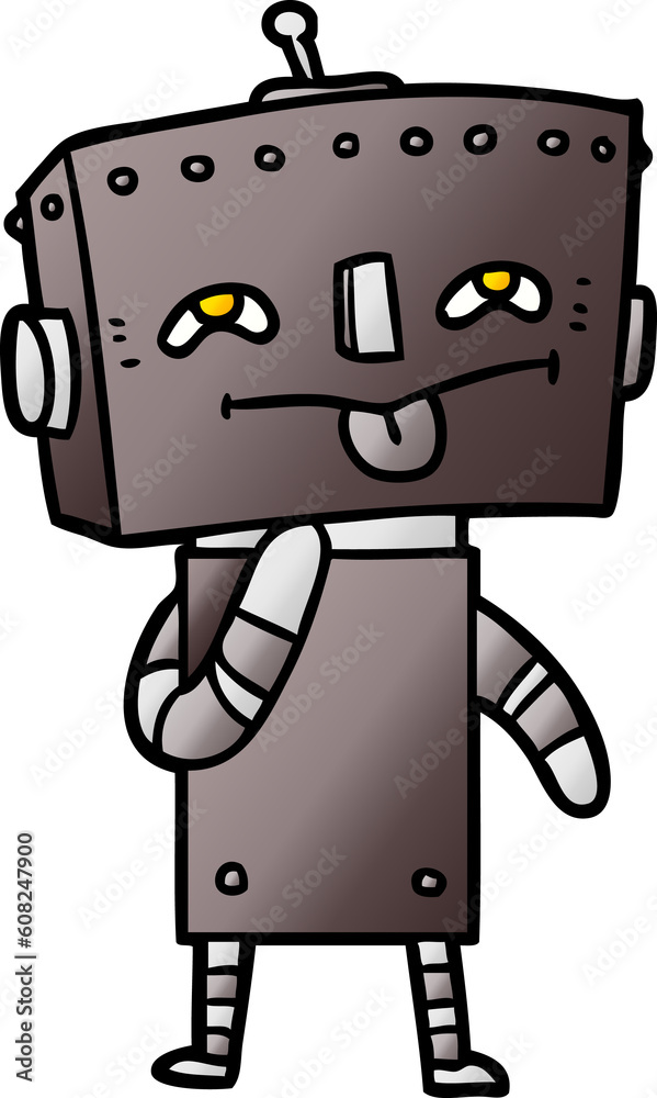 cartoon robot cartoon robot