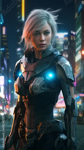 Battle ready woman 
