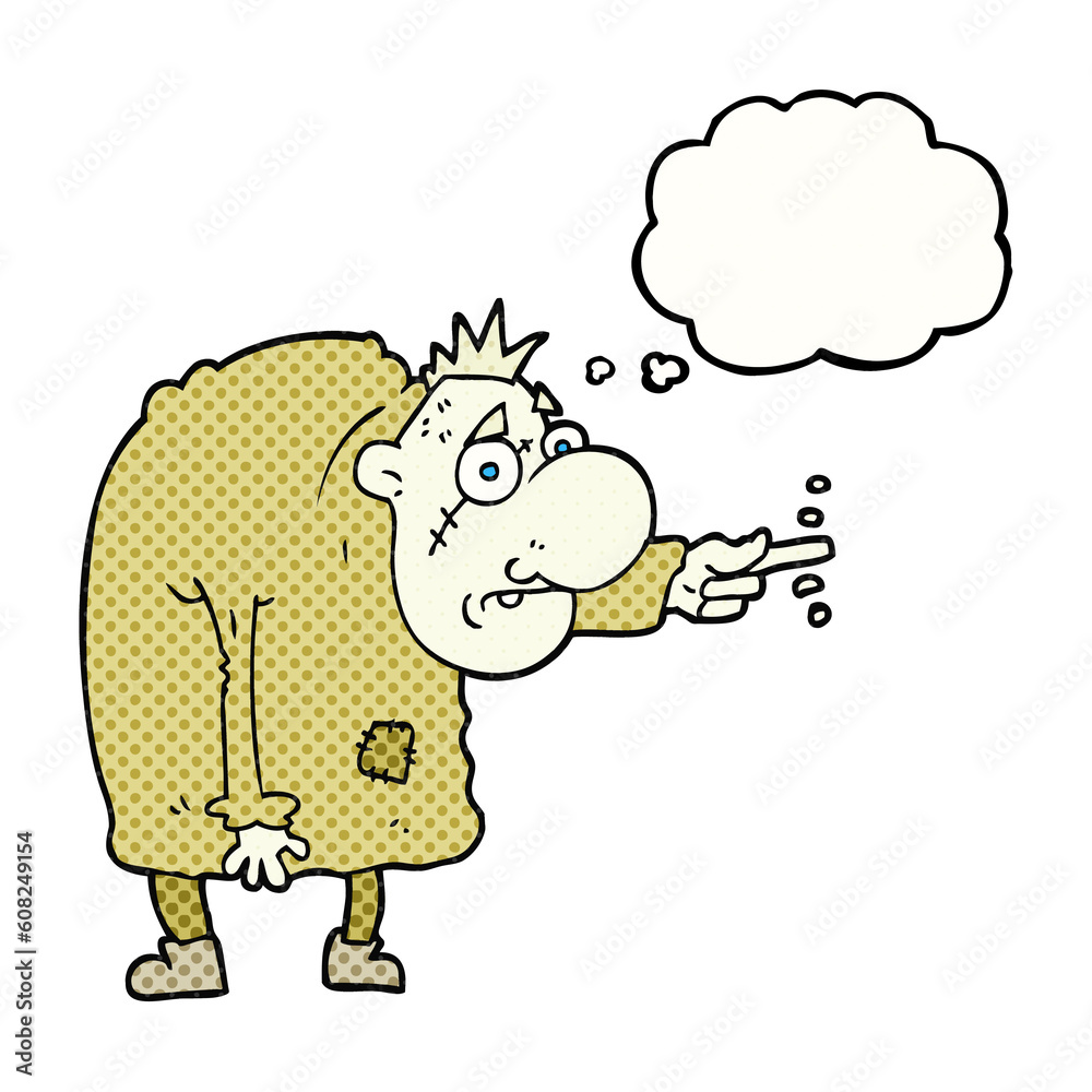 freehand drawn thought bubble cartoon igor freehand drawn thought bubble cartoon igor