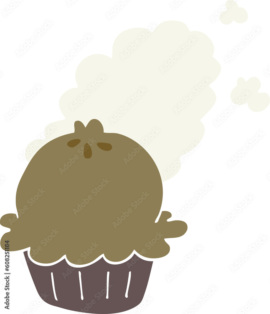 cute flat color style cartoon pie cute flat color style cartoon pie