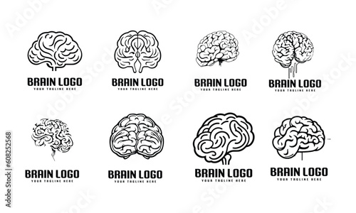 Brain Vector Pack Set Of Brain Vector