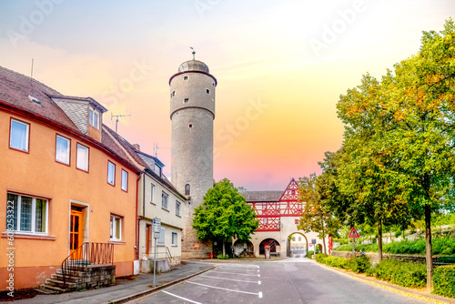 Altstadt, Ochsenfurt, Bayern, Deutschland 