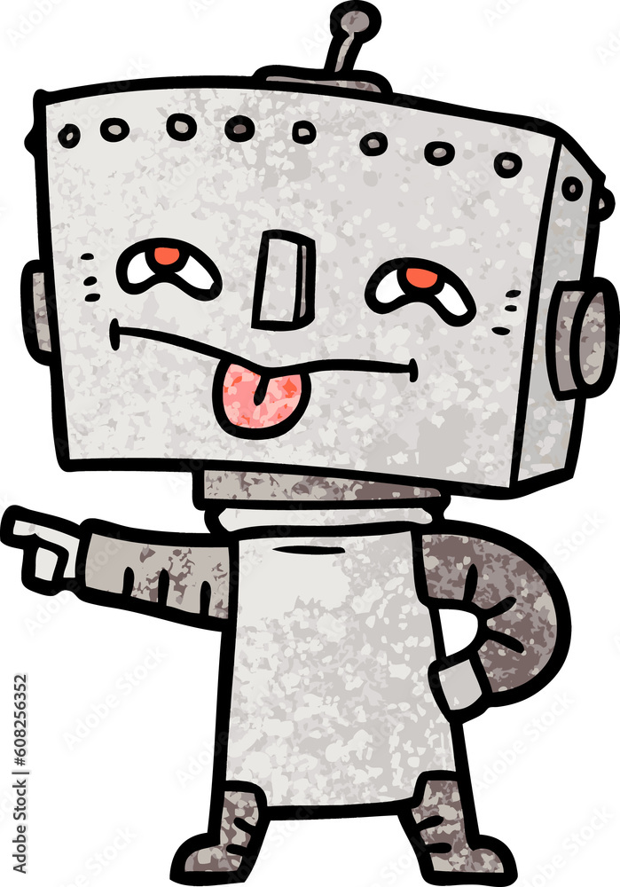 cartoon robot cartoon robot