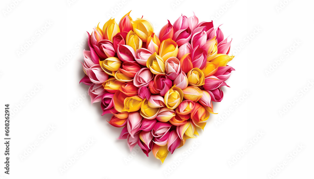 Obraz premium a three dimensional image of a large open swirly heart