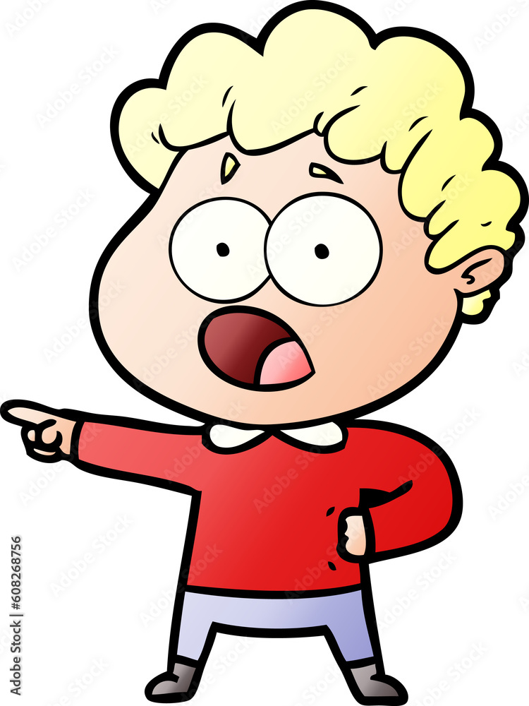 cartoon man gasping in surprise cartoon man gasping in surprise