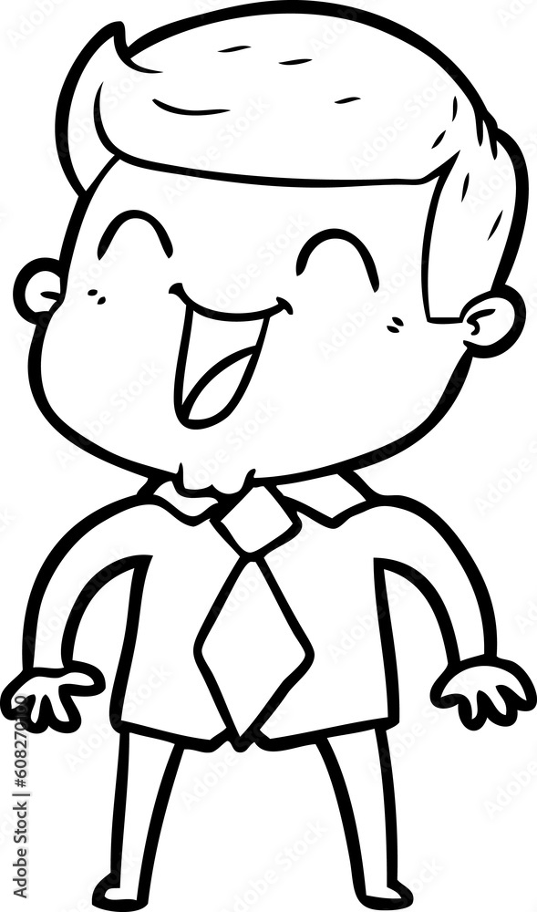 cartoon man laughing cartoon man laughing