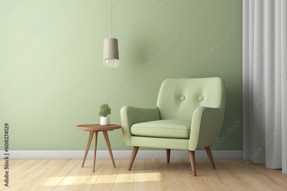 Luxurious Elegant Living Room Decor. Generative AI Luxurious Elegant Living Room Decor. Generative AI