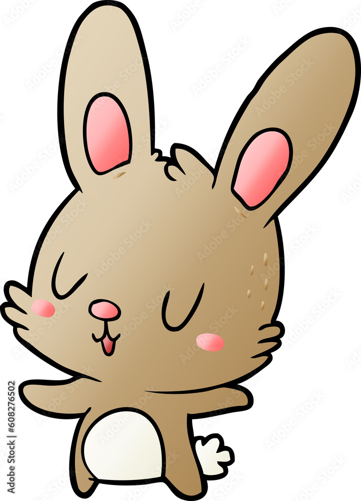 cute cartoon rabbit cute cartoon rabbit