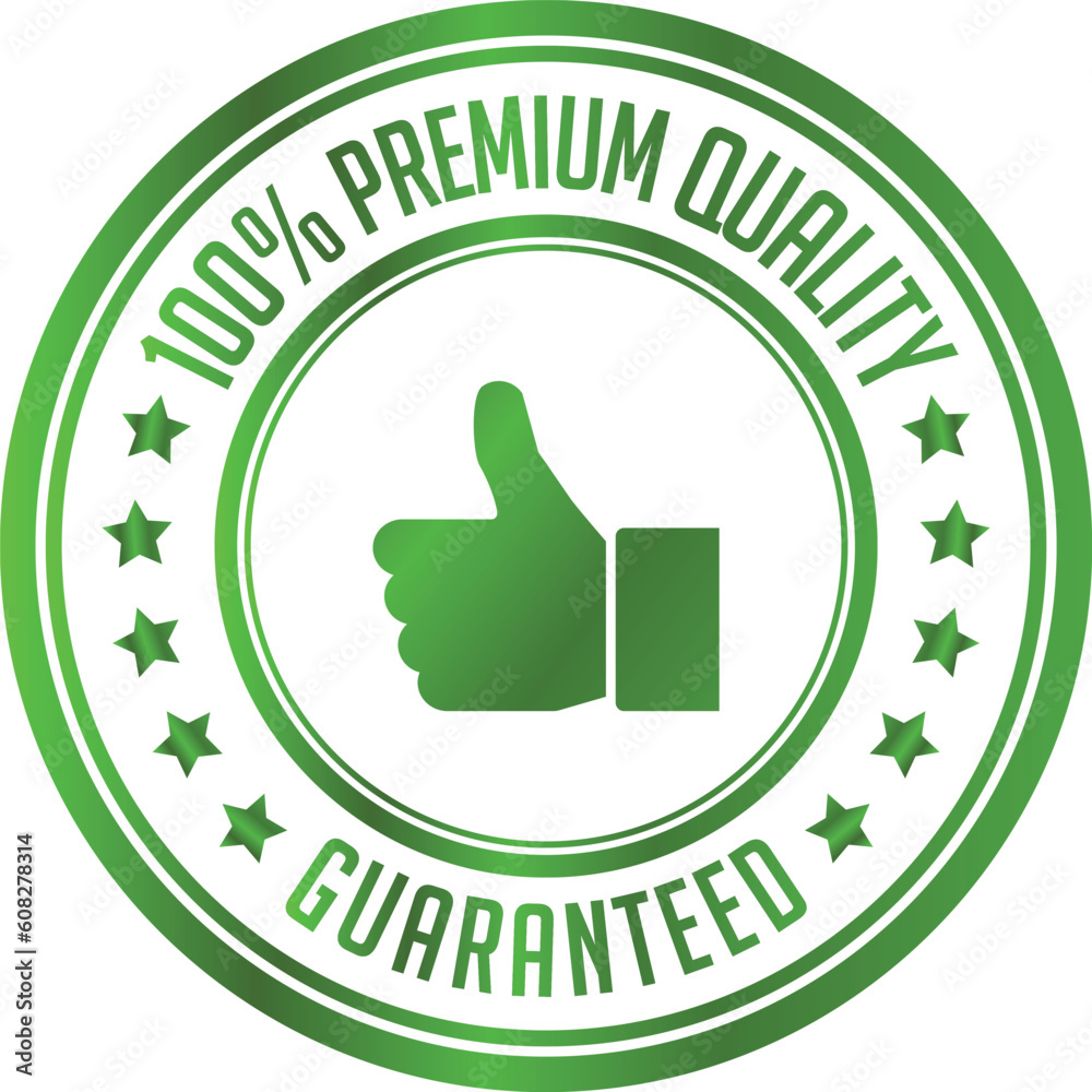 Quality Control Approved Stamp, Badge, Icon, Seal, Emblem, Quality