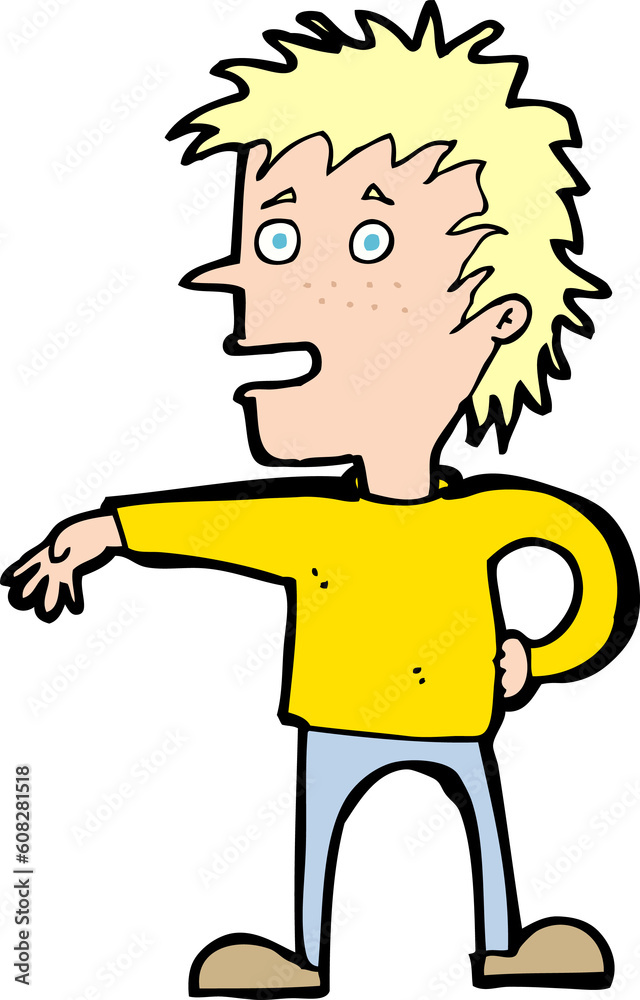 cartoon man making dismissive gesture cartoon man making dismissive gesture
