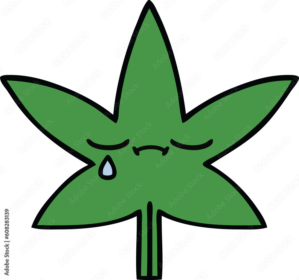 cute cartoon of a marijuana leaf cute cartoon of a marijuana leaf